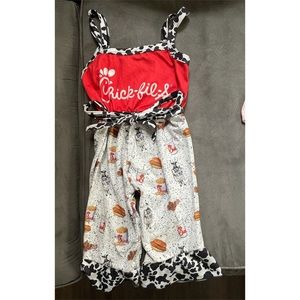 Chick Fil A Romper
